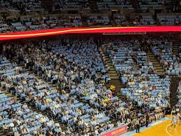 Freshman day'ron sharpe impresses in first game. Dean Smith Center Seating For North Carolina Basketball Rateyourseats Com