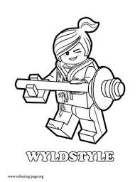 Find out how to draw emmet with easy to … Wyldstyle Is Emmet S Friend And A Good Female Fighter Who Will Help Him Save Bricksburg Just Print Lego Movie Coloring Pages Lego Coloring Pages Lego Coloring
