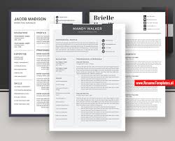 Cover letters aren't always required if you want to be considered for a job. Professional Resume Templates Cv Templates Cover Letter Ms Word Resume Modern And Creative Resume Teacher Resume Job Winning Resume 1 3 Page Resume Resume Bundle For Job Application Resumetemplates Nl