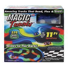 Magic Tracks Everytime We Are At Toysrus Olivia Stops To Play With These Glow In The Dark Race Track Track