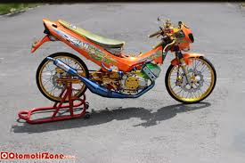 Modifikasi kawasaki ninja 250 terbaru kawasaki ninja pinterest via pinterest.com. Modifikasi Satria 2 Tak Kontes Knalpot Racing Kidal Cobra Keong Vixion Satria Fu Sonic All 150cc Custom Kontes Modifikasi Bluemoon Shopee Indonesia Modifikasi Satria Fu Kontes Terbaik