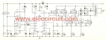 500w Power Inverter Circuit Using Sg3526 Irfp540 Power Inverters Circuit Diagram Circuit