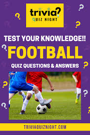 2020 by trivia with leave a comment. Football Quiz Questions For Zoom Quiz Questions And Answers