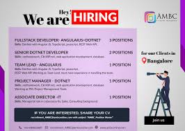We are looking for a seasoned and diligent hiring manager to oversee the expansion of our team. We Re Hiring Bangalore Location Job Opening Job Opportunities Find A Job
