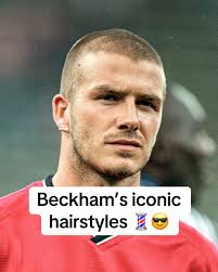 David Beckham Tying His Hair