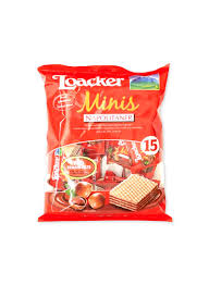 Aus meinem urlaub habe ich noch die loacker napolitaner haselnusscreme im gepäck mitgenommen und wie. Shop Loacker Mini Napolitaner Cream Filled Wafers 150g Online In Dubai Abu Dhabi And All Uae