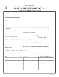 Next Of Kin Form ≡ Fill Out Printable PDF Forms Online