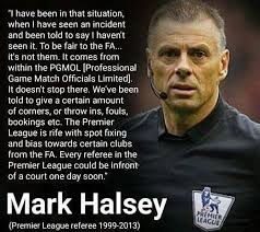 Referee's decision against Arsenal in recent game