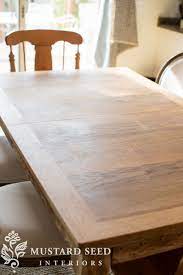 Shop white washed pine furniture at bellacor. White Washing A Tabletop Miss Mustard Seed