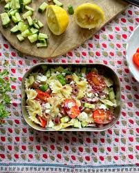 This pasta salad box comes to life in just three easy steps. Greek Pasta Salad Jennifer Medhurst