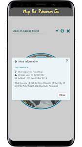 It is optimized for smartphones, not tablets. Map For Pokemon Go Amazon De Apps Fur Android