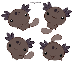 Learn how to master this popular anime and manga drawing style with this book that focuses on drawing 75 animals, including an anteater, chinchilla, manatee, dolphin, sloth, axolotl, pangolin, owl, narwhal, and much more. Chibi Wild Type Axolotl Chibi Animal Cute Art Axolotl
