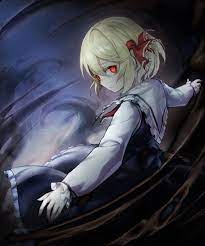 rumia ルーミア イラスト アニメファンタジー 東方 かわいい