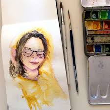 5% coupon applied at checkout. How To Paint A Portrait In Watercolor Kerrie Woodhouse