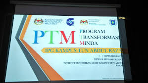 Kementerian pendidikan malaysia (kpm) melalui surat edaran bertarikh 5 jun 2017 telah memaklumkan berkaitan pelaksanaan program transformasi minda (ptm) melalui. Unit Pembangunan Latihan Ipg Kampus Tun Abdul Razak 3 7 September 2018 Program Transformasi Minda Ptm Siri 1
