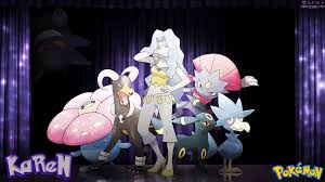 The player must fight five difficult trainers. Johto Elite Four Karen By Saintnaruto On Deviantart