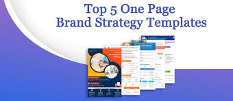 Define which social media channels your brand will focus on and how you will. Presenting The Most Effective One Page Brand Strategy The Slideteam Blog