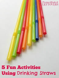 5 Fun Activities Using Drinking Straws Fun Activities For Kids Fun Activities Business For Kids