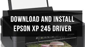 In installed the drivers from a terminal using the install script here: How To Download And Install Epson Xp 245 Driver Youtube