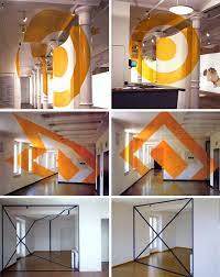 See more ideas about illusion paintings, optical illusions art, tattoo fonts alphabet. Anamorphic Optical Illusion Art By Felice Varini Designs Ideas On Dornob