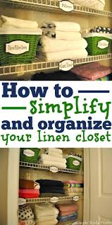 If you're able to, having a linen closet with matching towels and coordinating bins is, at the least, very the best way to keep your sheets from wandering off from their set is to fold the top sheet, bottom. How To Simplify And Organize Your Linen Closet Simple Made Pretty