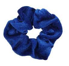 Scrunchie Blue Aphrodite Store Hair Rubber Bands Scrunchies Elastic Hair Bands