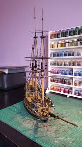 Chris Da Silva Model Ships Warship Model Dungeons And Dragons Miniatures