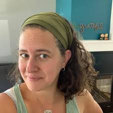 Trying out nylon headbands! Jesse's head makes a perfect model 😂😂