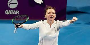 Simona halep commence l'année de nouveau à shenzhen et de belle manière, en remportant le titre pour lancer sa saison sur les bonnes bases. Simona Halep Celebrates Her Semifinal Victory Over Elina Svitolina In Doha Getty Images Tennismash