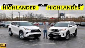 Unlike many hybrid variation models, the 2019 toyota highlander hybrid offers a lot of differences when compared against the standard 2019 toyota highlander. Worth The Upgrade 2020 Toyota Highlander Vs 2019 Toyota Highlander Comparison Youtube