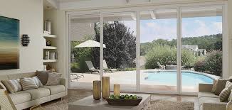 The glass can be clear or frosted like in this picture. Sliding Glass Patio Doors Wood Vinyl Sliding Doors Milgard