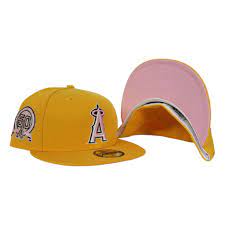 New Era Black Yellow Grey Bottom Pittsburgh Pirates 1959 All Star Game Fitted Hat Exclusive Fitted Inc
