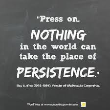 Quotes About Persistence For Copywriters And Nonprofit Leaders Words To Live By Quotes Quotes To Live By Goals Quotes Inspiration