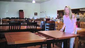 10 person dining room table. Statewide Furniture Butterfly Leaf Table Demonstration Youtube