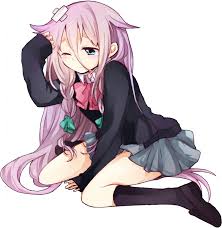 If you have already made a roblox decal then you are able to upload it. Anime Manga Girl Cute Kawaii Purple Hair Japanese Longh Roblox Anime Decal Ids Full Size Png Download Seekpng