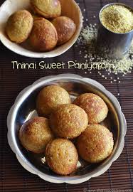 Ladle the paniyaram batter to the pan. Thinai Sweet Kuzhi Paniyaram Foxtail Millet Paniyaram Recipe Sharmis Passions
