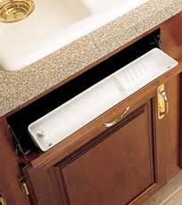 sink front trays rev a shelf tip out