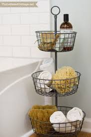 Show more of the previous text visually. 20 Neat And Functional Bathtub Surround Storage Ideas 2017