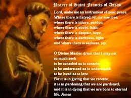 Francis of assisi lord, make me an instrument of your peace. Prayer Of Saint Francis Of Assisi Youtube