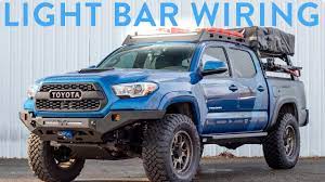 Open your toyota tacoma's hood to undo the four bolts circled in yellow and. Tacoma Light Bar Wiring Tutorial Youtube