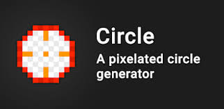 Pixel circle and oval generator for help building shapes in games such as minecraft or terraria. Circle Pixelated Circle Generator Android App On Appbrain