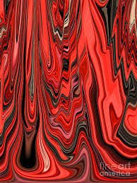 The black and red combination is all about turning up the volume in your house and turning heads as well! Red Black And White Abstract Design Pattern Curve And Zig Zag Digital Art By Minding My Visions By Adri And Ray