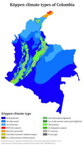 climate of colombia wikipedia