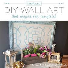 Creative ways to use your stencil. Stenciled Diy Wall Art That Anyone Can Complete Stencil Stories
