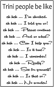 Black And White Coat Of Arms Trinidad And Tobago It All Depends On What Tone U Say It Lol Trinidad Carnival Trinidad And Tobago Trinidad People
