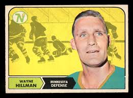 1968-69 O-Pee-Chee OPC NHL Hockey #47 Wayne Hillman EX+ Minnesota North  Stars