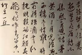祝允明草書欣賞 唐寅落花詩八首 鉛筆臨習10b chinese calligraphy art calligraphy