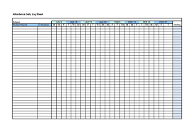 Fillable and printable attendance sheet 2021. 43 Free Printable Attendance Sheet Templates Templatelab