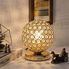 Amazon Com Shadeless Table Lamp Modern Night Light Night Light Lamp Crystal Table Lamps