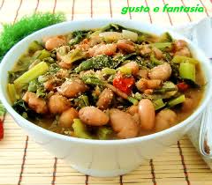 Pasta con legumi e verdure. Zuppa Di Fagioli E Verdure Gusto E Fantasia
